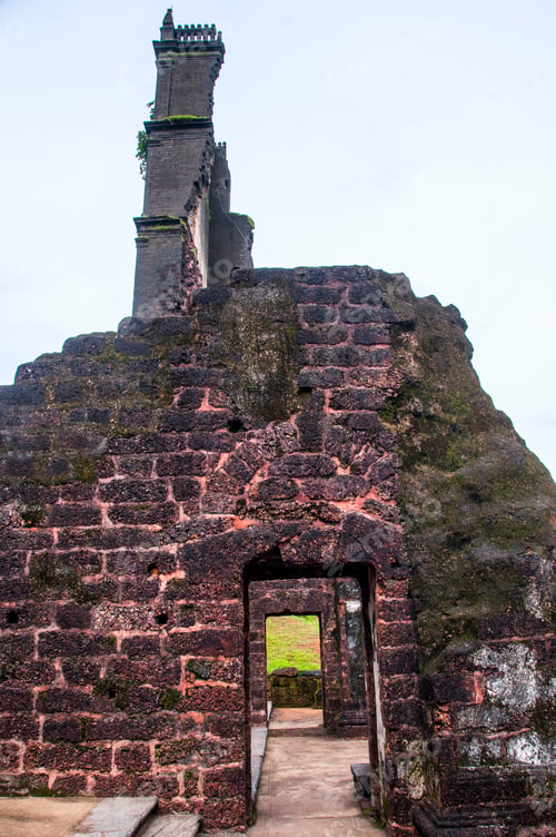 Preview: Church of St Augustine, Goa, India.