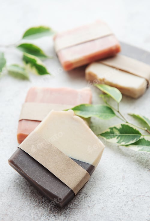 Preview: Handmade soap bars