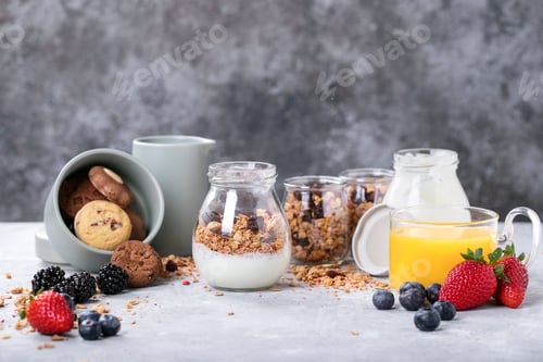 Vista previa: Homemade granola breakfast