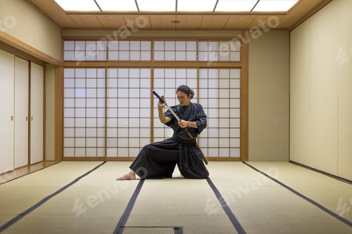 Preview: Samurai training in a traditional dojo in Tokyo