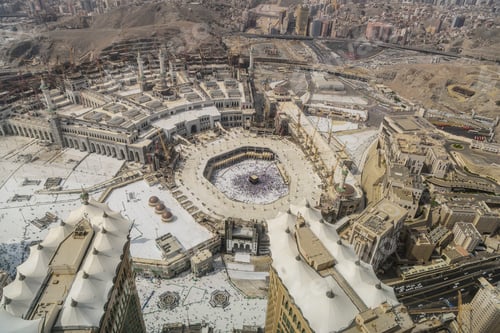 Preview: Mecca city aerial view