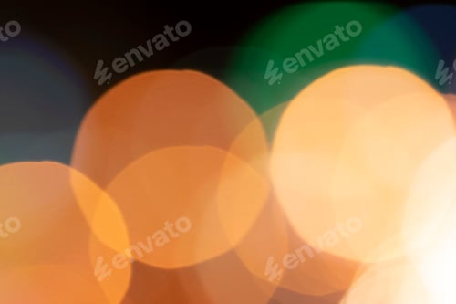 Preview: Abstract background from blurred light in the city.
