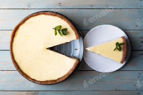 Preview: Plane round classic New York cheesecake