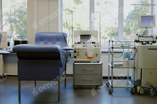 Preview: Medical Equipment in a Hospital Room