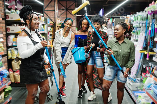 Preview: Africans at supermarket
