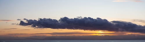 Preview: Panoramic View of Cloudscape over the Pacific Ocean
