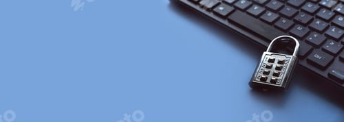 Preview: Computer cyber security concept. Network, information and data protection in cyberspace.