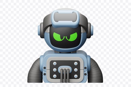 Vista previa: Avatar de robot futurista