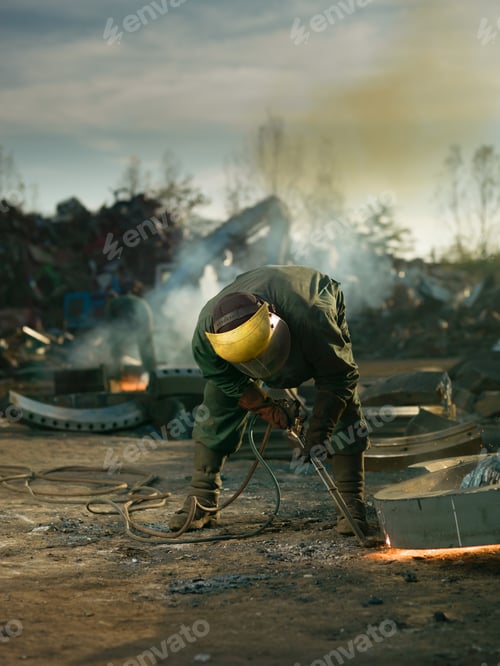 Preview: welding steel structure