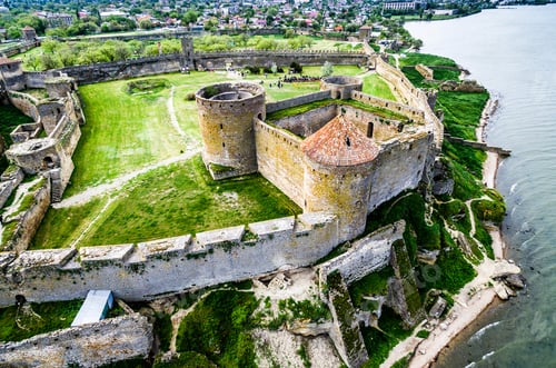 Preview: beautiful view on Akkerman fortress in Belgorod-Dniester, Ukraine