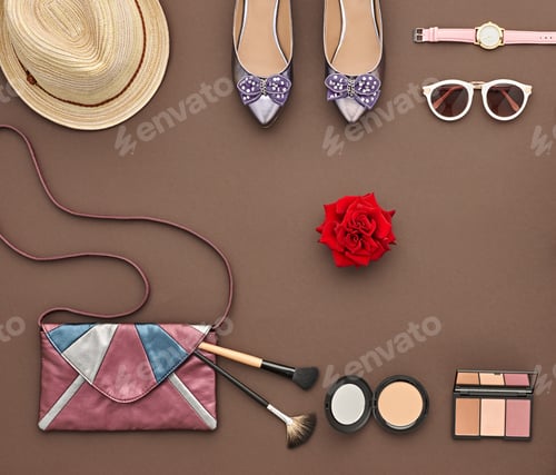 Preview: Fashion Stylish Accessory Set. Essentials Cosmetic