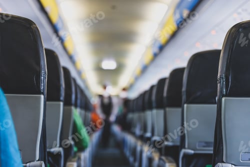 Preview: Plane cabin seats