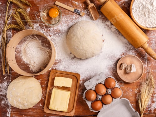 Preview: Dough recipe ingredients