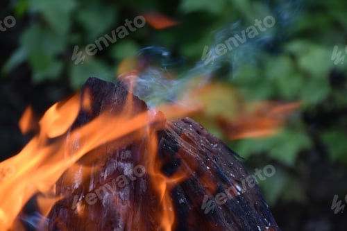 Preview: Fire and meditation on outdoors, fire
