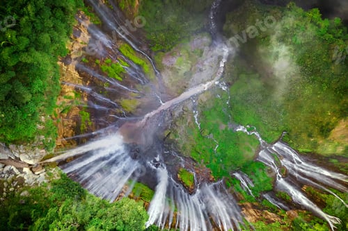 Preview: Nature landscape background in Java island, Indonesia