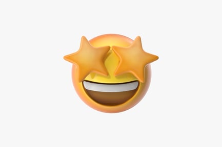 Preview: Star Struck Emoji: Exuberant Expression