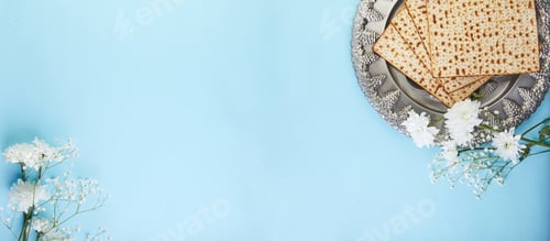 Preview: Pesah celebration concept - jewish Passover holiday
