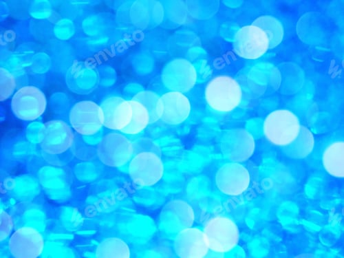 Preview: Blue bokeh background