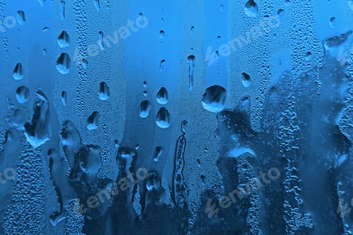 Preview: water drops and frost