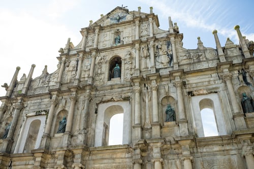Preview: Ruins St.Paul Church in macau city