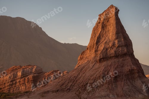 Preview: Natural landscape of a rocky hill