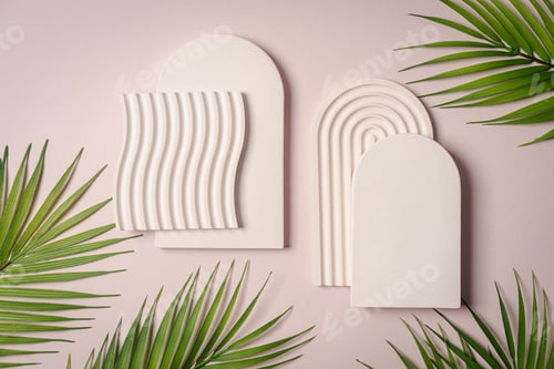 Preview: Decorative plaster podiums