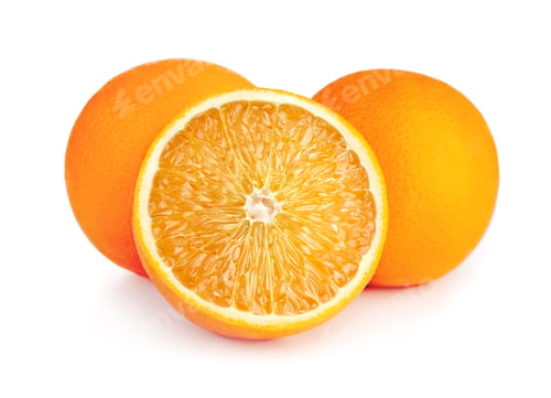 Preview: fresh ripe juicy orange