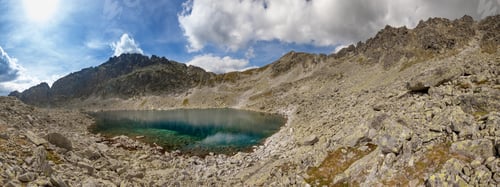Preview: Photo of Velke Zabie pleso lake in High Tatra Mountains, Slovakia, Europe