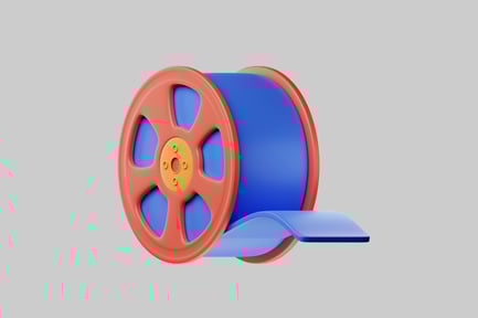 Preview: Cartoon film reel icon