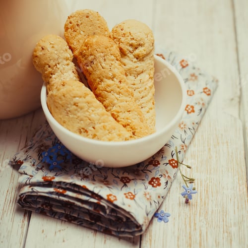 Preview: Cookies with Sesame Seeds