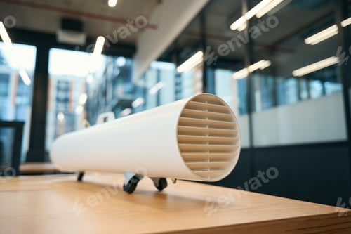 Preview: Cleaning companies use ozone generator when cleaning in coworking space