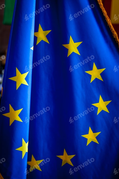 Preview: European Union Fabric Flag
