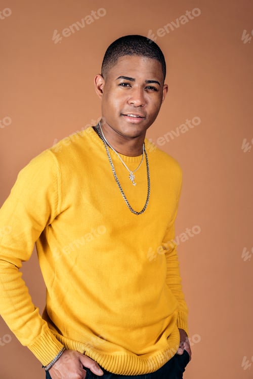 Preview: Happy Black Man Portrait