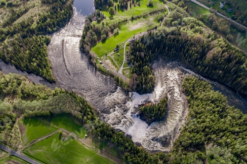 Preview: Ristafallet waterfall in Sweden.