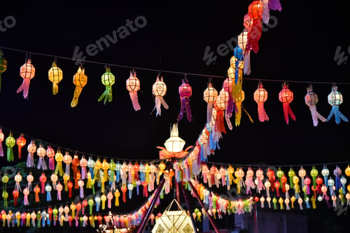 Preview: Lanterns for both Thai and Chinese happiness festivals