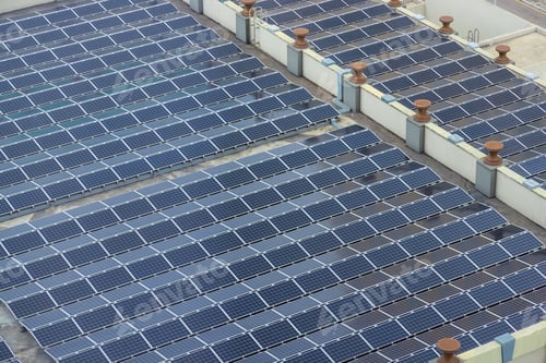 Preview: Solar Panel on the roof top