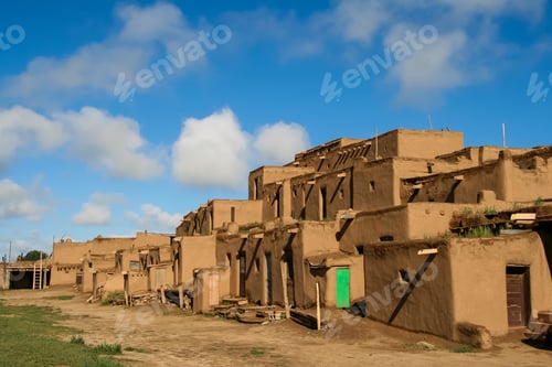 Preview: Taos Pueblo in New Mexico, USA