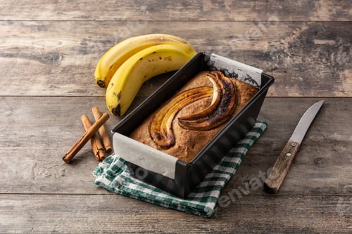 Preview: Homemade banana bread