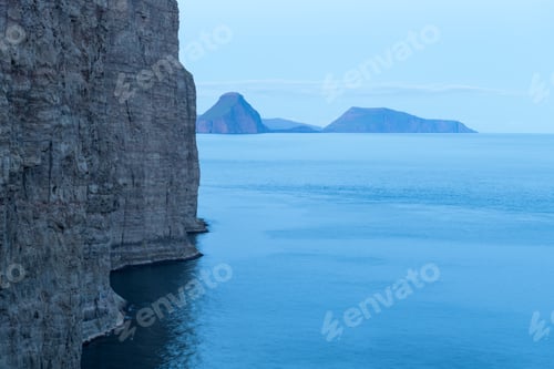 Preview: Evening view of islands in Atlantic ocean