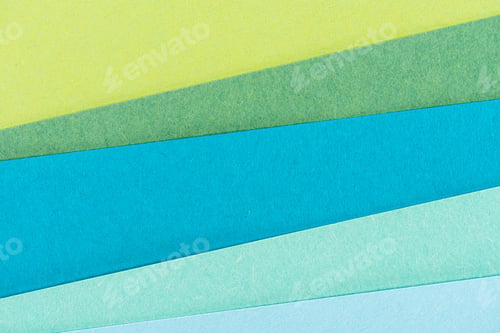 Preview: close-up shot of colorful paper layers for background