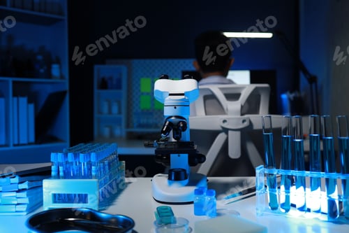 Preview: The atmosphere inside the laboratory has Scientists, chemists, biologists, researchers, Scientists s