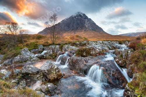 Preview: Sunset at Buachaille Etive