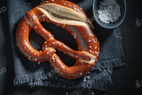 Preview: Delicious pretzels freshly baked with salt at home