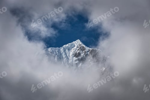 Preview: Nepal, Himalaya, Khumbu, Everest region, Thanna Bhanjyang