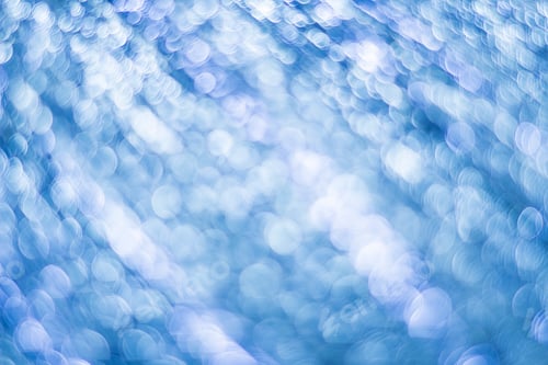 Preview: Blue bokeh. Abstract background. Defocused lights.