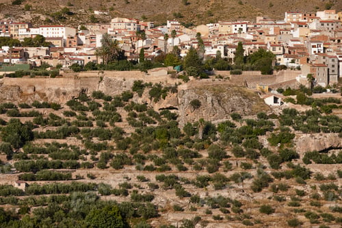 Preview: Traditional spanish village of Lietor. Albacete. Castilla La Mancha. Spain