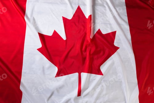 Preview: wavy Canadian flag