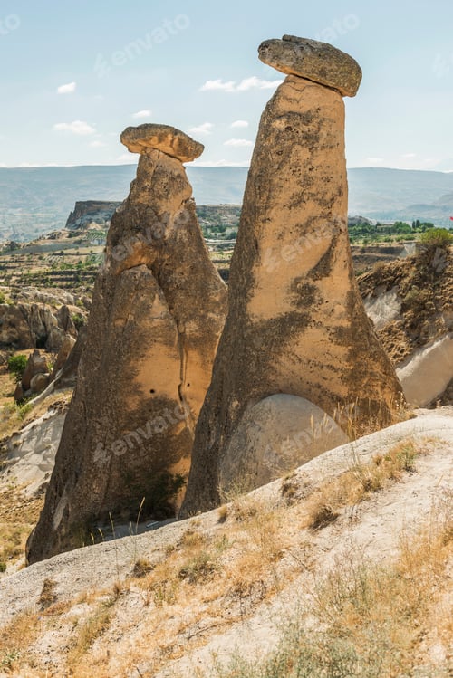Preview: Morning Twilight in Fairy Chimneys of Goreme Valley Cappadocia