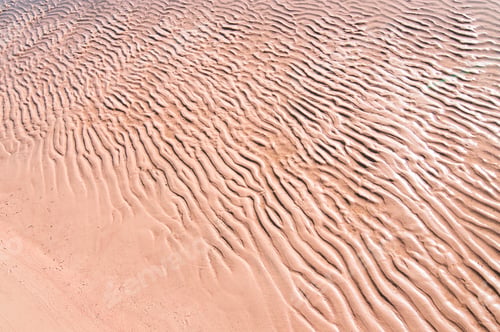 Preview: Wet beach sand surface texture