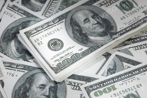 Preview: Stack of United States One Hundred Dollar Bills